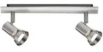 Paulmann Wand-/Deckenleuchte Teja GU10 230V max. 2x10W dimmbar Nickel satiniert
