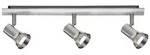 Paulmann Wand-/Deckenleuchte Teja GU10 230V max. 3x10W dimmbar Nickel...