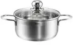 KOPF Bratentopf Josie, &Oslash; 20 cm, H&ouml;he 9 cm, 2 Liter aus Edelstahl