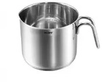Kopf Milchtopf Josie &Oslash; 14 cm H&ouml;he 12 cm 1,5 Liter Edelstahl