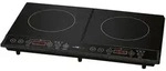 Clatronic DKI 3609 Tragbares Doppel-Induktionskochfeld, 10 Temperaturstufen, 6
