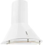 Klarstein Lumio Neo Retro-Dunstabzugshaube 60cm 614m3/h A Edelstahl wei&szlig; Wei&szlig;