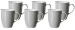 Ritzenhoff & Breker DOPPIO Kaffeebecher 320 ml grau 6er Set