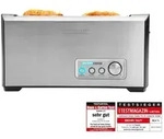 Gastroback Design Toaster Pro 4S Artikel-Nr.: 42398, Mit extrabreiten Toastsch&auml;chten