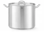 HENDI Kochtopf, hoch - mit Deckel, Kitchen Line, 21L, ⌀320x(H)270mm