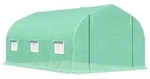 Outsunny - Folientunnel - 450L &times; 300B &times; 205H cm - gr&uuml;n