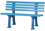 BLOME Ibiza Bank Ibiza, 120 cm, hellblau
