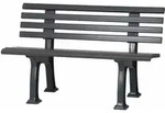BLOME Ibiza Bank Ibiza, 120 cm, anthrazit