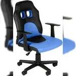 CLP Schreibtischstuhl Fun f&uuml;r Kinder schwarz/blau