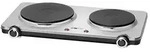 Clatronic DKP3668 Doppelter Elektroherd, Kochzone 18,5 - 15,5 cm, 2 Thermostate