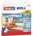 tesamoll Fensterdichtung Premium Flexible Transparent 6 m x 9 mm x 7 mm