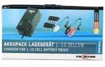 Ansmann ACS 110 mit Spezialstecker Steckerladeger&auml;t f&uuml;r Akkupacks 1,2-12 V