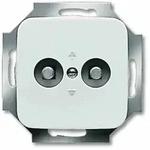Busch-Jaeger REFLEX SI Potenzialausgleichsdose, Unterputz, Steckdose 2f, wei&szlig;,