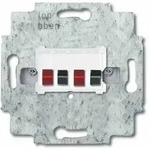 Busch-Jaeger Tragring, Lautsprecheranschluss, alpinwei&szlig;, matt,