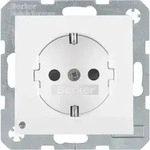 Berker SCHUKO-Steckdose pws/gl 41098989