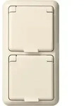 Elso UP-Steckdose 2-fach IP44 225414