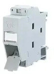 METZ CONNECT REGplus Tragschienenadapter f&uuml;r E-DAT Modul, unbest&uuml;ckt
