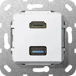 Gira HDMI USB 3.0 A Kabelpeit. 567903