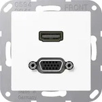 Jung Multimedia-Anschluss aws MA A 1173 WW MAA1173WW