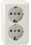 Merten SCHUKO-Doppel-Steckdose MEG2421-8719