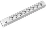 BACHMANN 19" 1,5HE 8xCEE7/3 ws Strom 2,0m CEE7/7