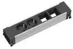 BACHMANN CONFERENCE TOP FRAME Medium Einsatz 2x Schutzkontakt 2x ABD