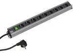 Bachmann Handwerkerleiste 9-fach 90&deg;, mit Schalter