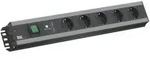 Bachmann Handwerkerleiste 5x Steckdose, 1 x USB, 1x Schalter (300.030)