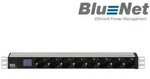 Bachmann BlueNet BN0500 19 Zoll 8-fach Steckdosenleiste (800.2054)