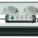 Brennenstuhl Premium-Line 4-fach schwarz/lichtgrau 1,8 m