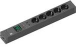 BACHMANN CONNECT LINE 5xSchutzkontakt, Schalter &Uuml;SS