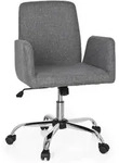 B&uuml;rostuhl FLOW Stoff hellgrau hjh OFFICE