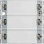 Gira System 55 Tastsensor, KNX, Unterputz, neutral, 3f, 3pkt, 511300