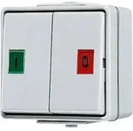 Jung Doppel-Taster 10AX 250V 639 W 639W
