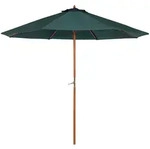 Outsunny - Sonnenschirm - 2,5m - dunkelgr&uuml;n