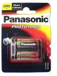 Panasonic Lithium-Fotobatterie 2Cr5 3V Blister (1er-Pack) 2Cr-5L/1Bp