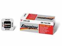 Energizer Silberoxid LD Uhrenbatterie 315-SR67-SR716SW - 1er Miniblister