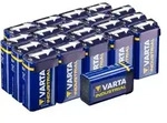Varta E-Block Batterie, 6AM6, 9V, 6LR61, Alkali-Mangan, 550mAh, 17,5x48,5x26,5mm,