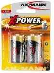 Ansmann X-POWER Baby C Batterie 2 x C Alkalisch LR14 2 stk 1.5 V