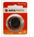 AGFAPHOTO Batterie Lithium Knopfzelle CR2450 3V Blister (1-Pack)
