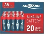 Ansmann Batterie 5015548 Alkaline Mignon AA LR6 20 St&uuml;ck