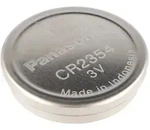 Panasonic CR2354 Lithium Batterie mit Vertiefung am Minuspol beachten