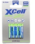 XCell Telefon Akku AAA , Phone Power Akku Micro/AAA 1000mAh 4er Pack
