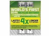 Energizer Nickel Metall-Hydrid 700mAh 1.2V Wiederaufladbare Batterie 2x AAA