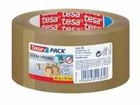Packband tesapack® Ultra Strong, PVC, 66 m x 50 mm, braun