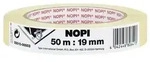 Nopi Kreppband NOPI 55510 Chamois 19 mm (B) x 50 m (L) Krepppapier