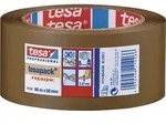Verpackungsklebeband PVC tesapack&reg; 4124 chamois L.66m B.50mm Rl.TESA /6 Rollen