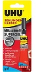UHU&reg; 48790 SEKUNDENKLEBER blitzschnell SUPERGEL 3 g