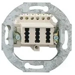 Rutenbeck Anschlu&szlig;dose TAE 3x6 NFN Up0 rw 10210517