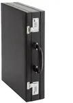 J&uuml;scha Attach&eacute;koffer Ponte 92300 44,5x32x10,5cm Lederimitat schwarz